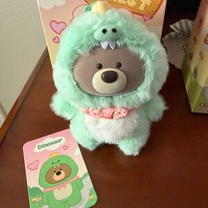 MINISO Gift Bear And Friends Series Plush Pendant